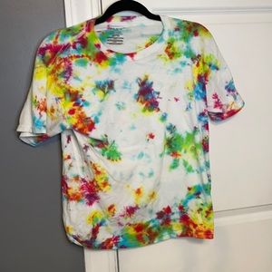 Homemade tie-dye shirt